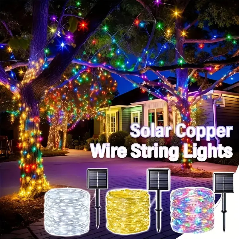 Solar Fairy LED Copper Wire Li - огляд і ціна Landscape Spike Light