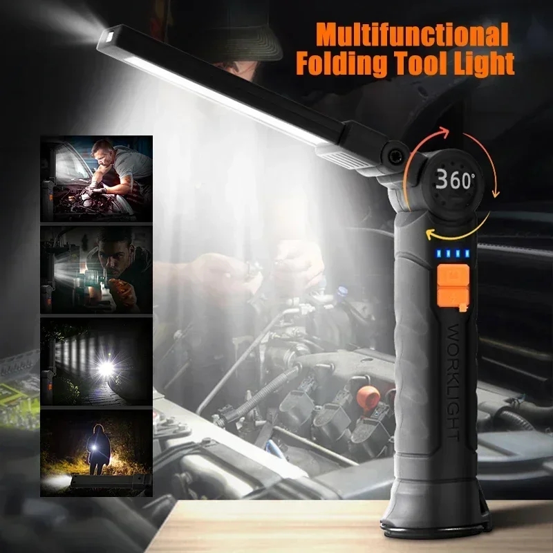 Portable LED COB Search Lights - огляд і ціна Outdoor Lighting Battery