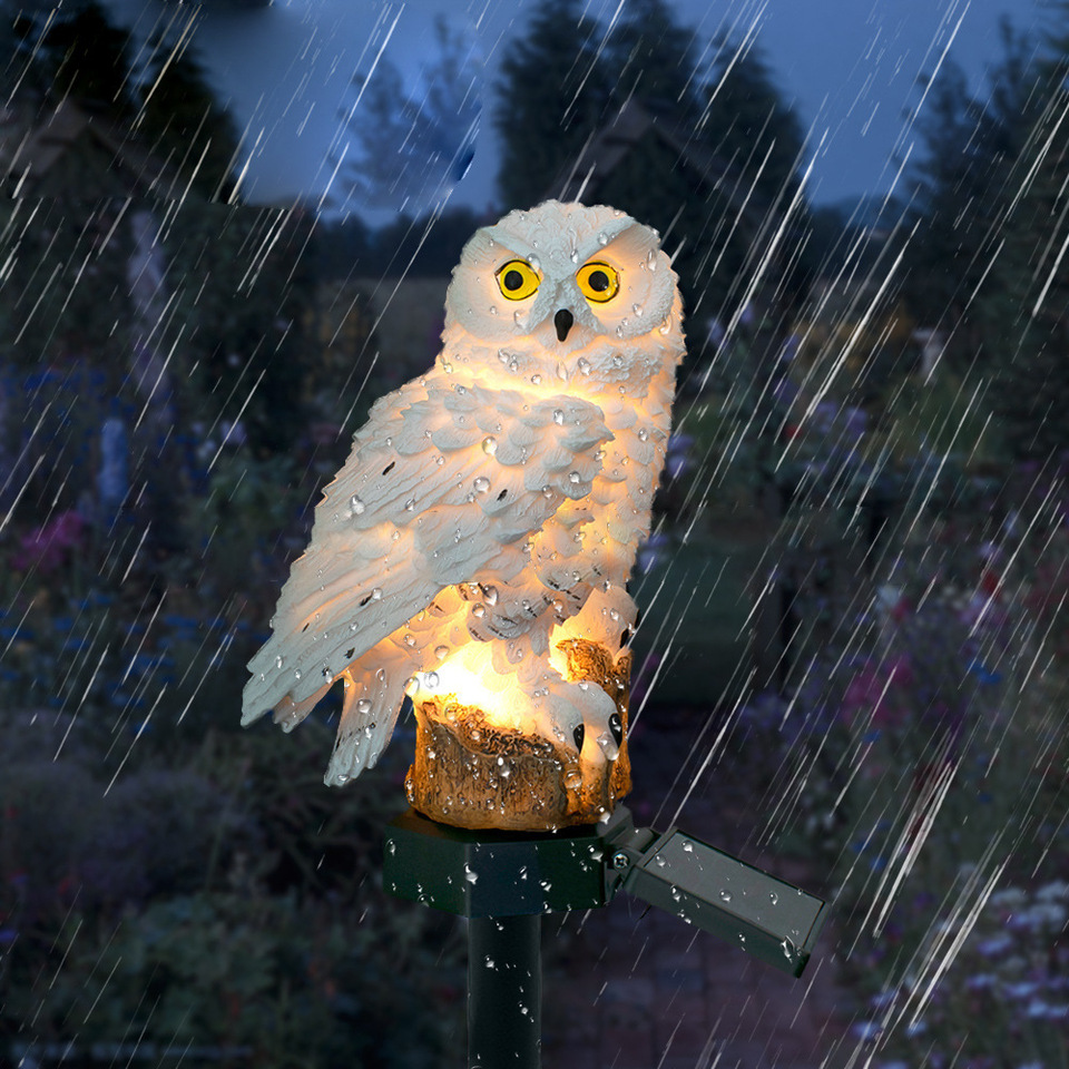 Solar Owl Statue Garden Light  - огляд і ціна Outdoor Lighting Lumen