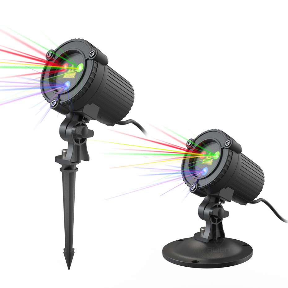 ALIEN Remote RGB Moving Static - огляд і ціна Xmas Outdoor Lighting Decorations