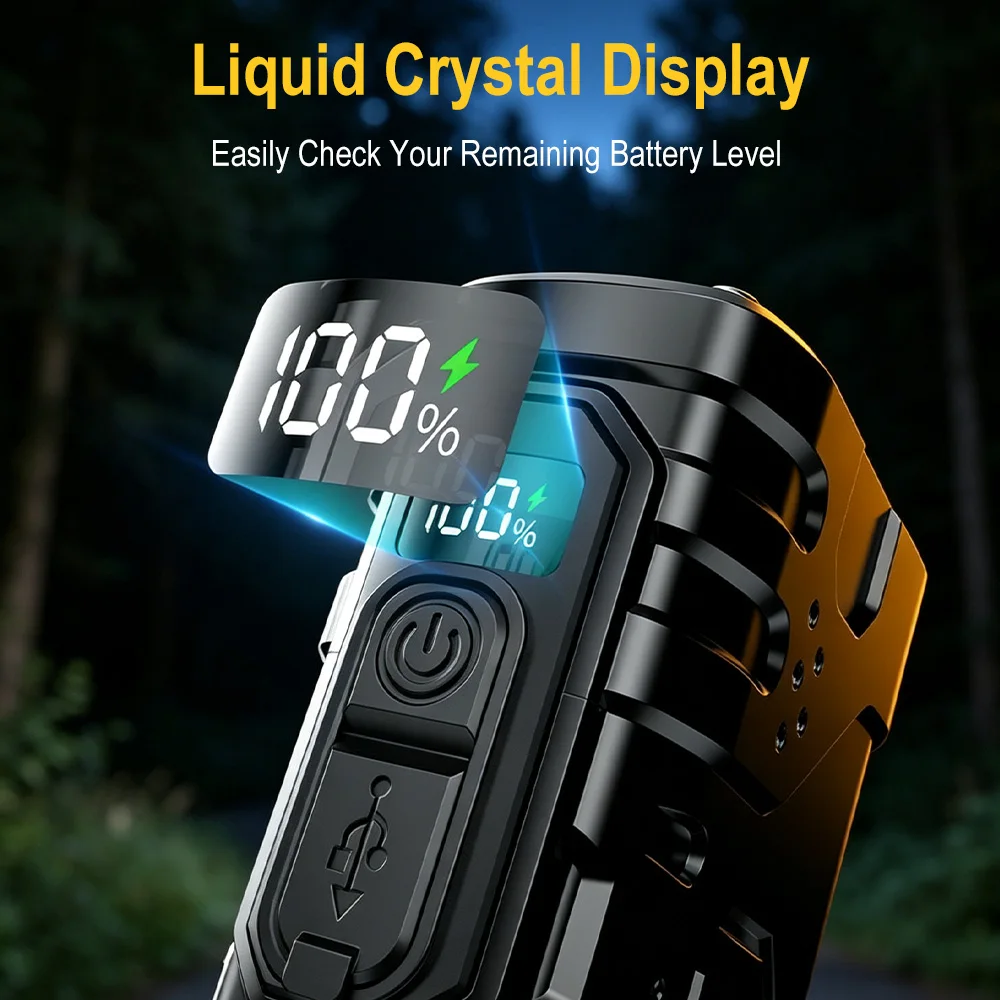 BORUIiT Hand Crank EDC LED Fla - огляд і ціна Outdoor Lighting Lumen