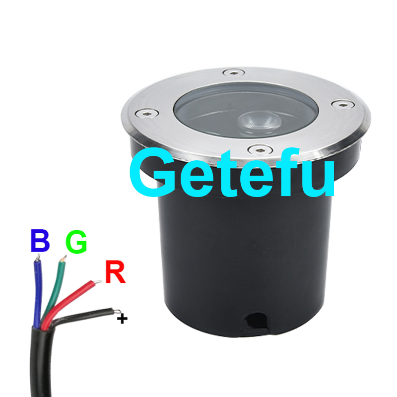 4-wire RGB LED Underground Lig - огляд і ціна Outdoor Lighting Underground Wiring
