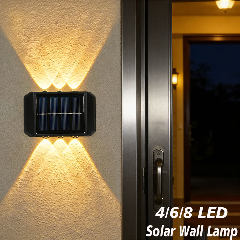 4/6/8 LED Solar Outdoor Light  - огляд і ціна Landscape Spike Light