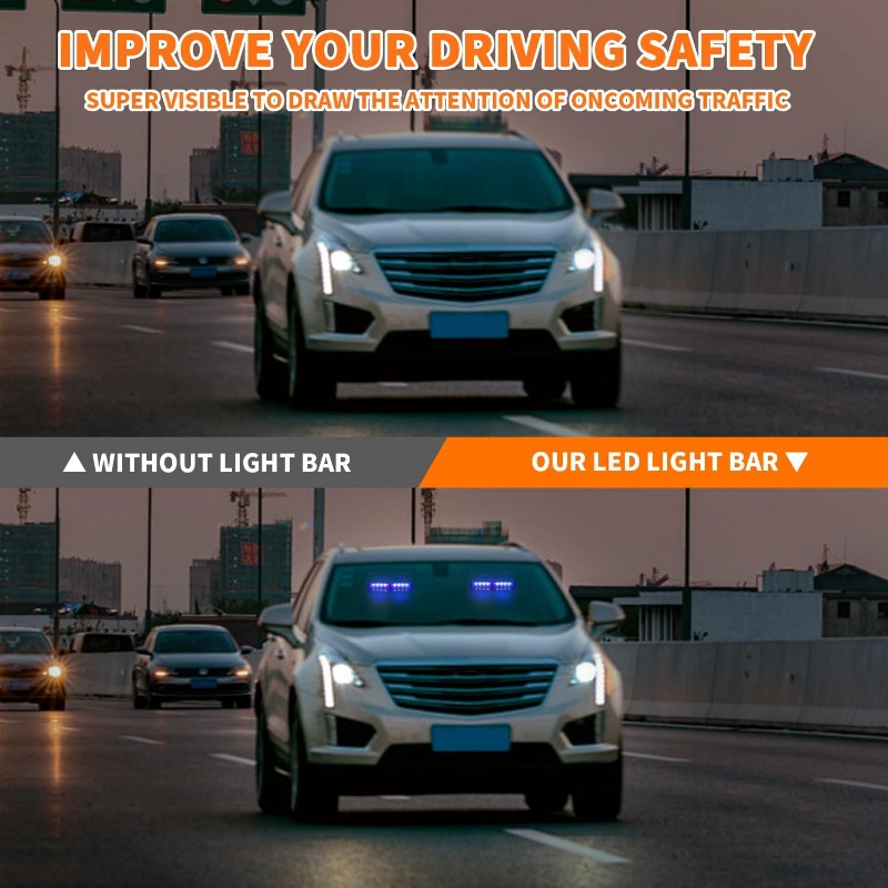 2 in 1 LED Emergency Strobe Li - огляд і ціна Deck Step Light