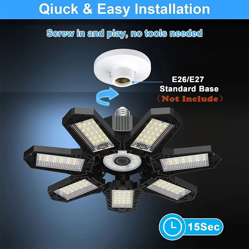 Deformable Panels LED Garage L - огляд і ціна Outdoor Lighting Warehouse