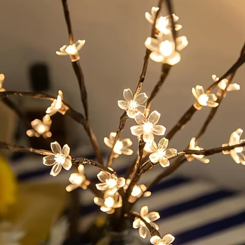 1/2PC 20LED Cherry Blossom Tre - огляд і ціна Outdoor Lighting Battery