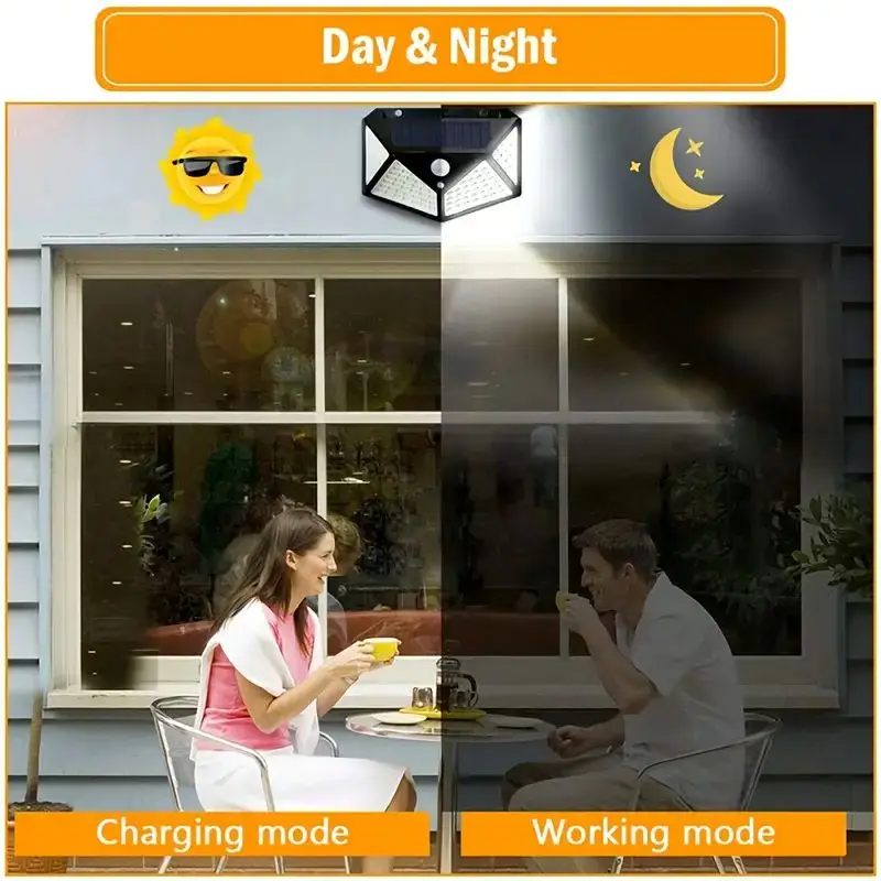 100LED Outdoor Solar Garden Li - огляд і ціна Outdoor Lighting Patio