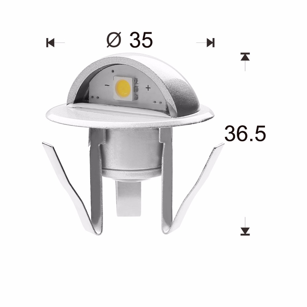 Led Step Light Outdoor Terrace - огляд і ціна Deck Step Light