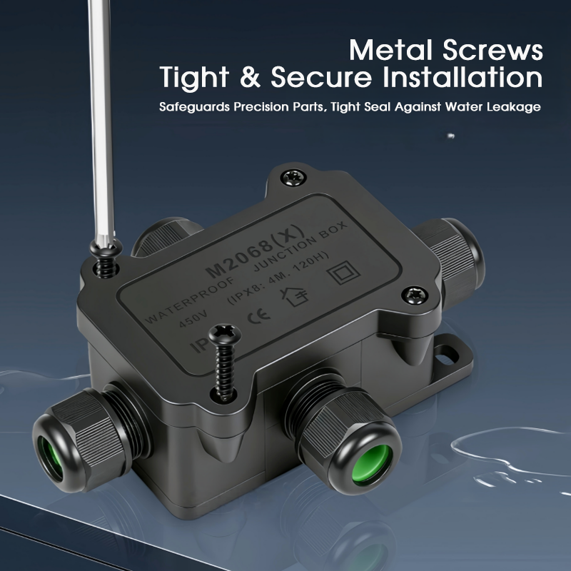 IP68 Waterproof Junction Box P - огляд і ціна Outdoor Lighting Connectors