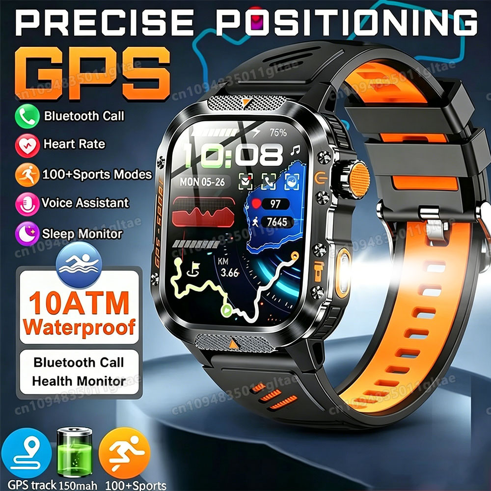 2026 Global Hiking Smartwatch  - огляд і ціна Outdoor Lighting Track