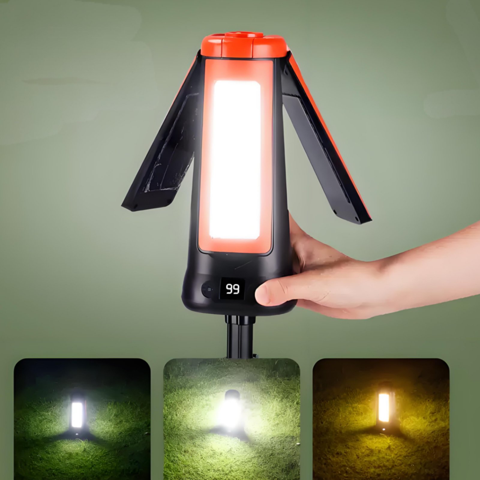 Telescopic Tent Lamp Adjustabl - огляд і ціна Outdoor Lighting Battery