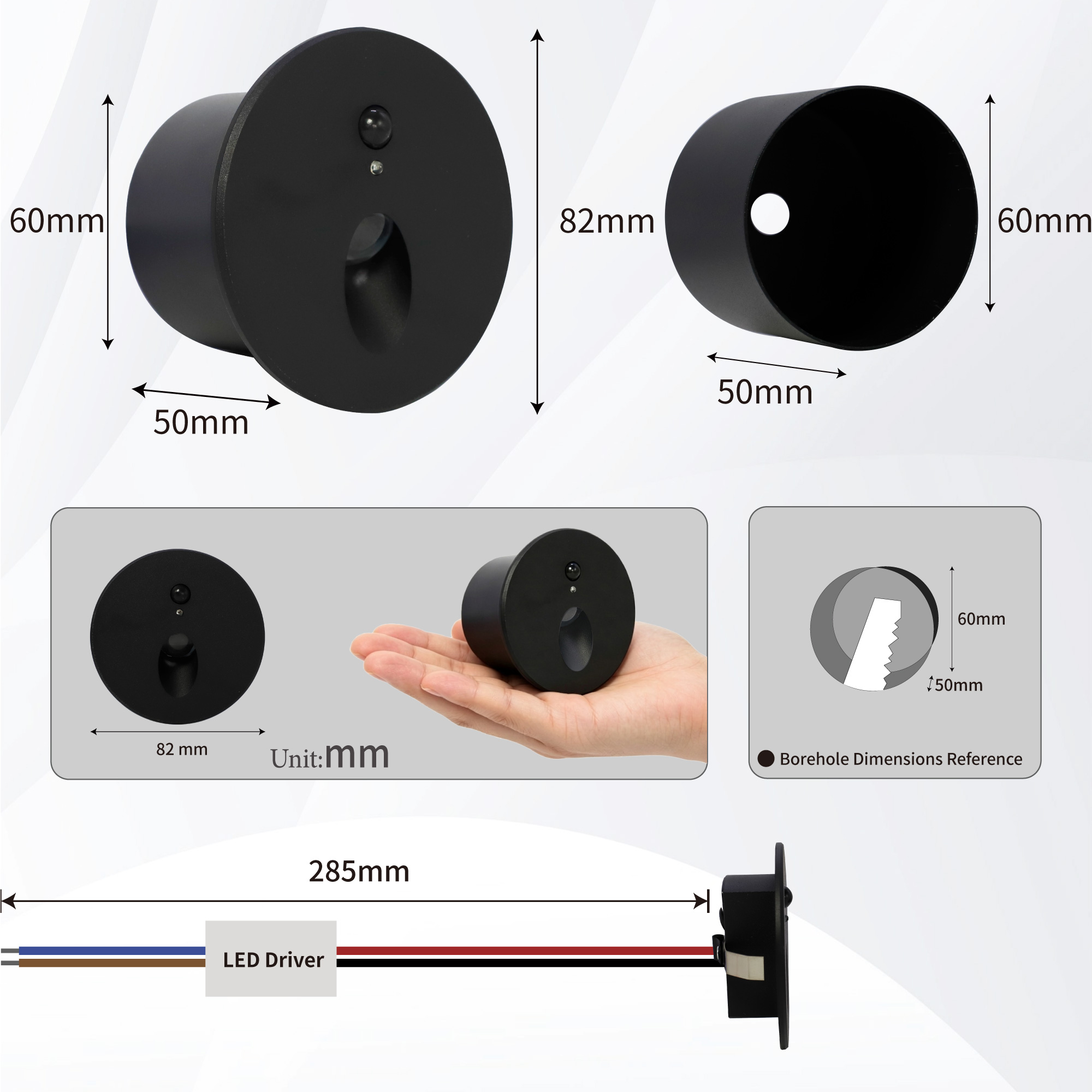 Recessed LED Step&Stair Light  - огляд і ціна Deck Step Light