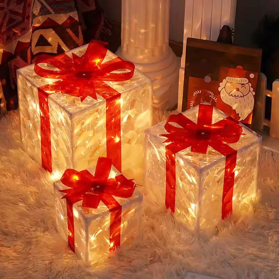 2026 Christmas Glowing Gifts B - огляд і ціна Xmas Outdoor Lighting Decorations