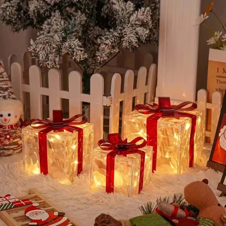 2026 Christmas Glowing Gifts B - огляд і ціна Xmas Outdoor Lighting Decorations