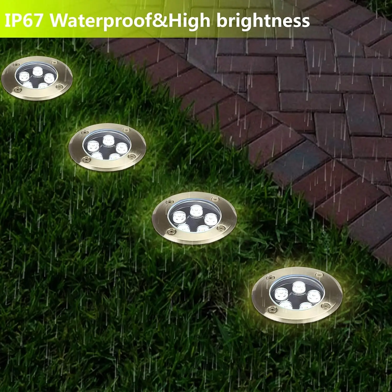Outdoor Recessed Pathway Light - огляд і ціна Outdoor Lighting Underground Wiring