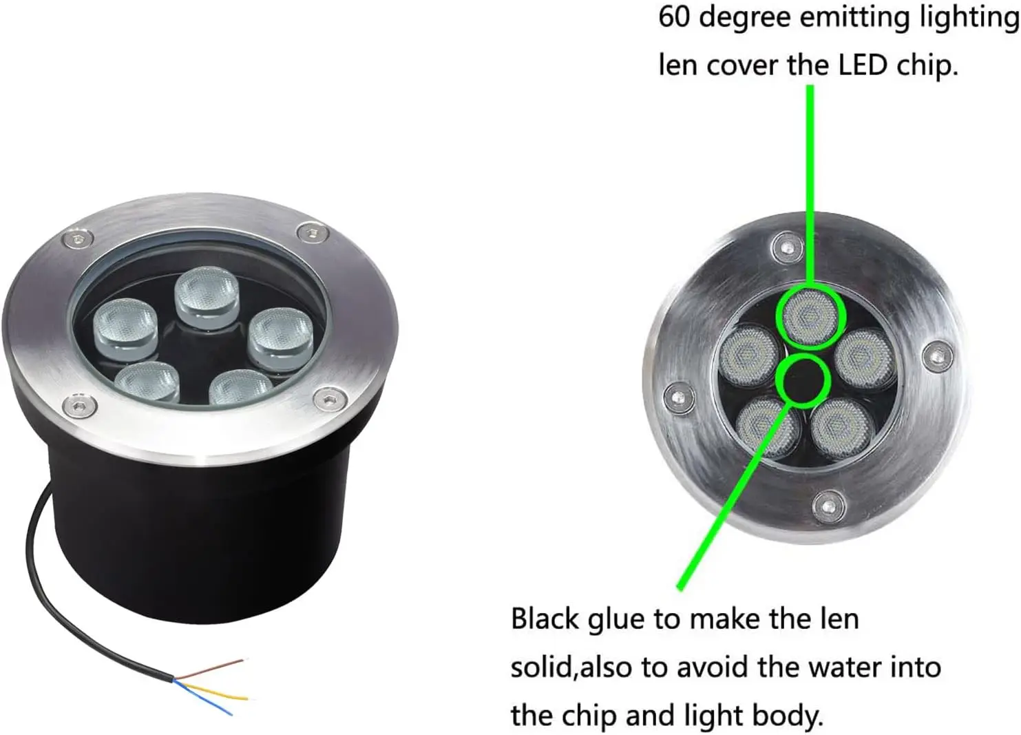 Outdoor Recessed Pathway Light - огляд і ціна Outdoor Lighting Underground Wiring