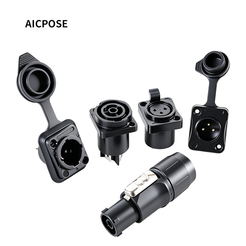 10pcs Waterproof Powercon True - огляд і ціна Outdoor Lighting Connectors