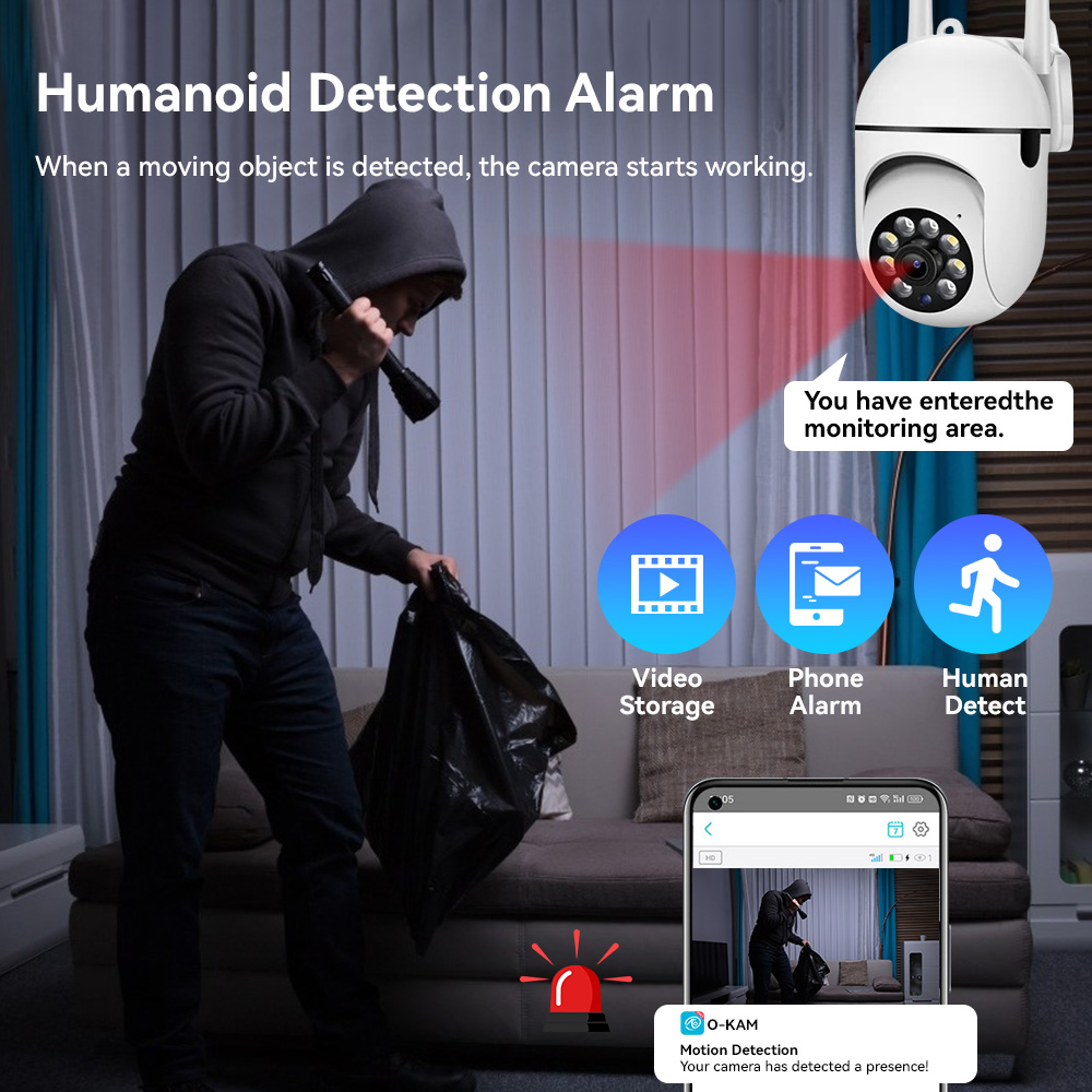 8MP 2.4G Wifi IP CCTV Camera C - огляд і ціна Outdoor Lighting Track