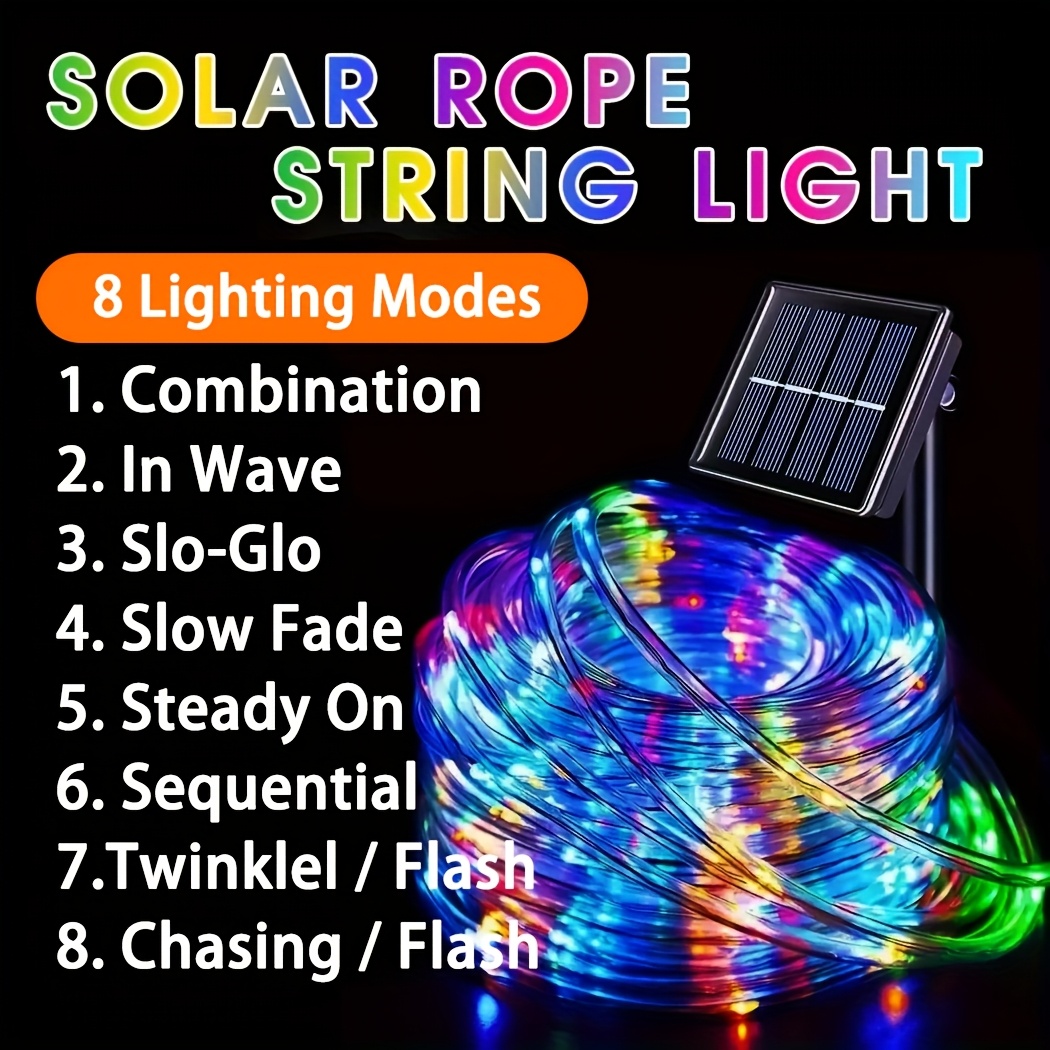 Outdoor Solar LED Fairy Lights - огляд і ціна Lighting Wedding Outdoor