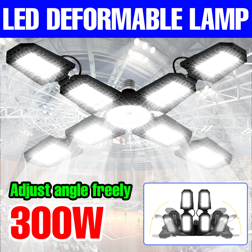 300W LED Garage Lamp E27/E26 L - огляд і ціна Outdoor Lighting Warehouse