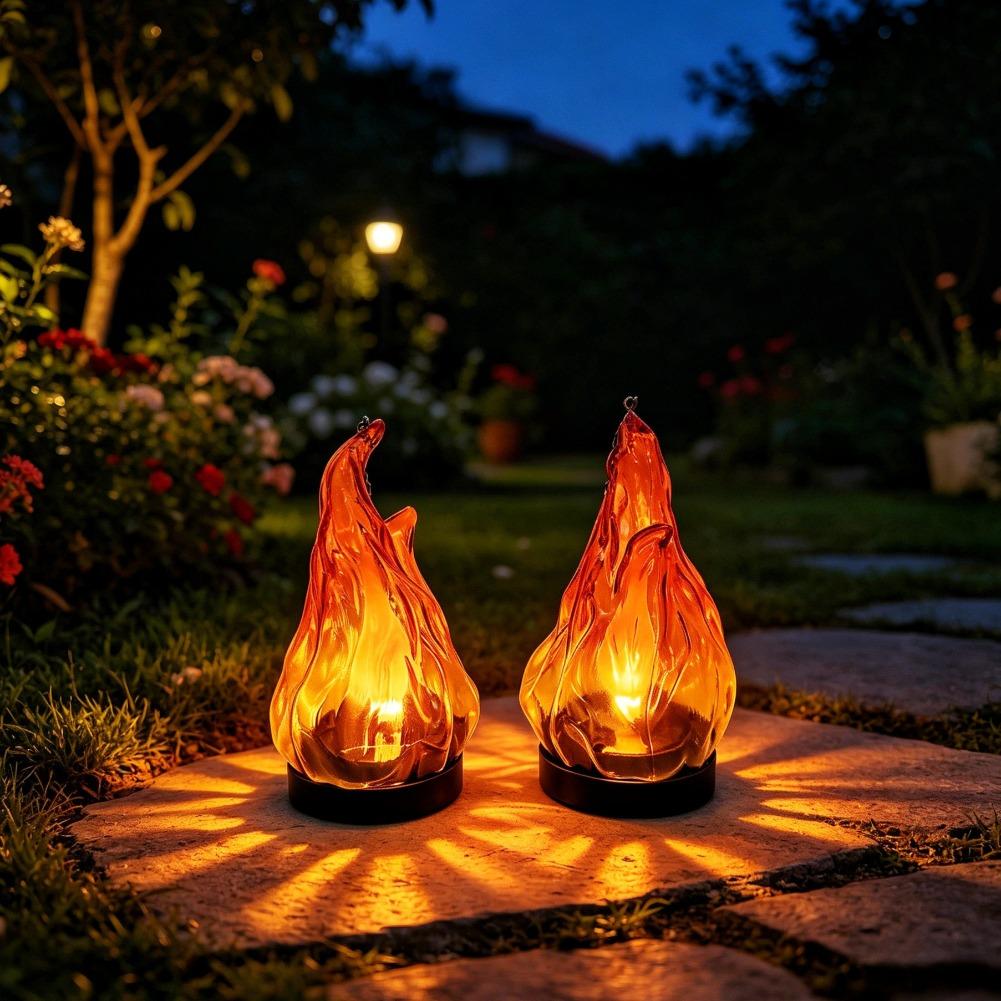 Solar Flame Hanging Lantern Li - огляд і ціна Outdoor Lighting Patio