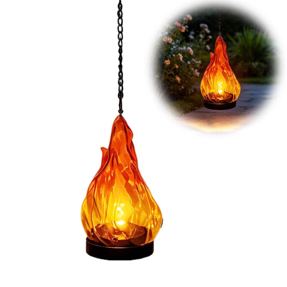 Solar Flame Hanging Lantern Li - огляд і ціна Outdoor Lighting Patio