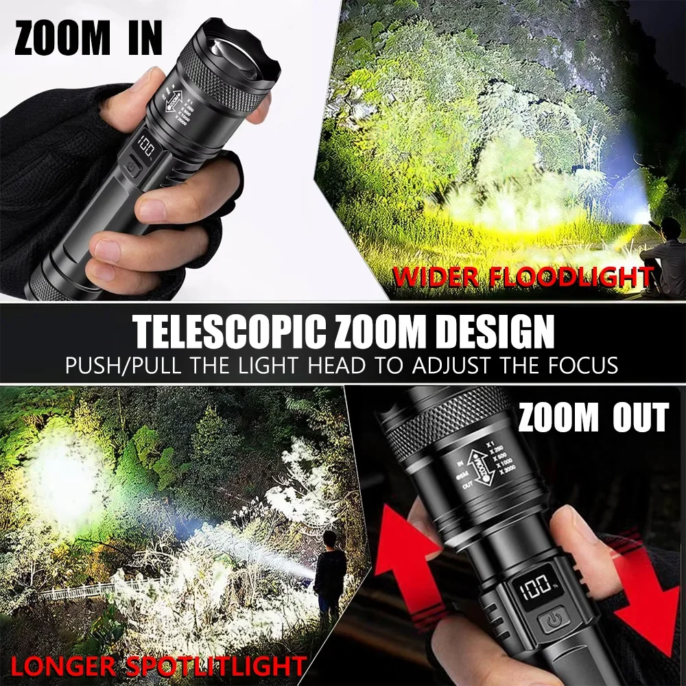 Rechargeable LED Flashlight Zo - огляд і ціна Outdoor Lighting Lumen