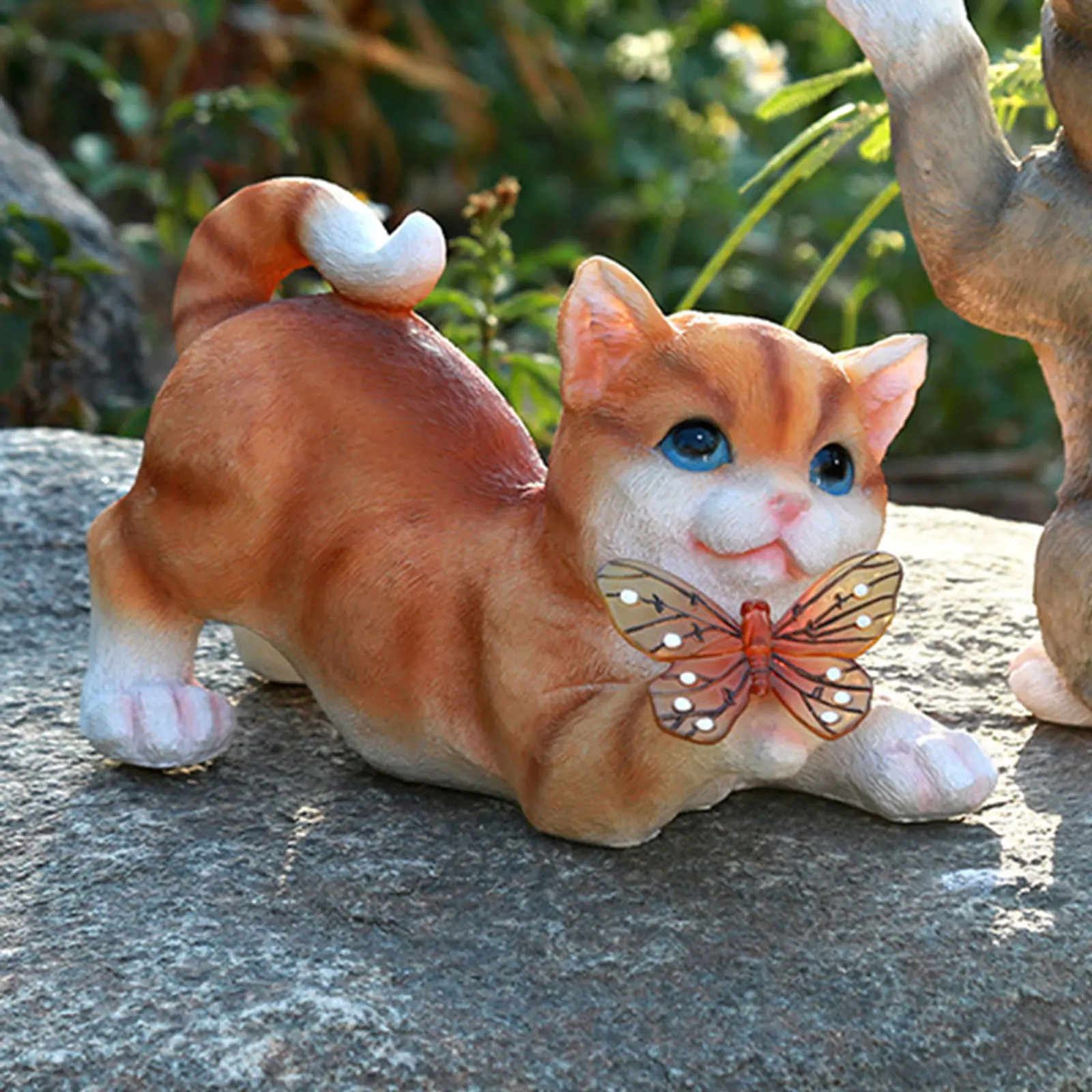 Outdoor Cat Sculpture Figurine - огляд і ціна Landscape Spike Light