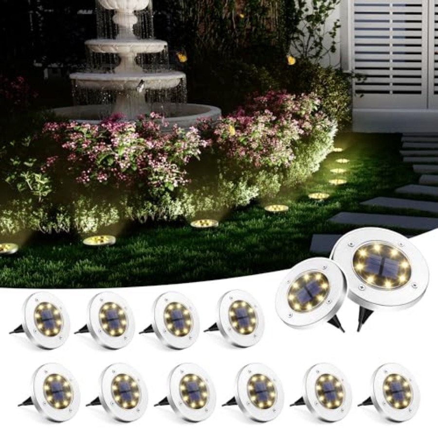 Solar Ground Lights Solar Ligh - огляд і ціна Outdoor Lighting Patio