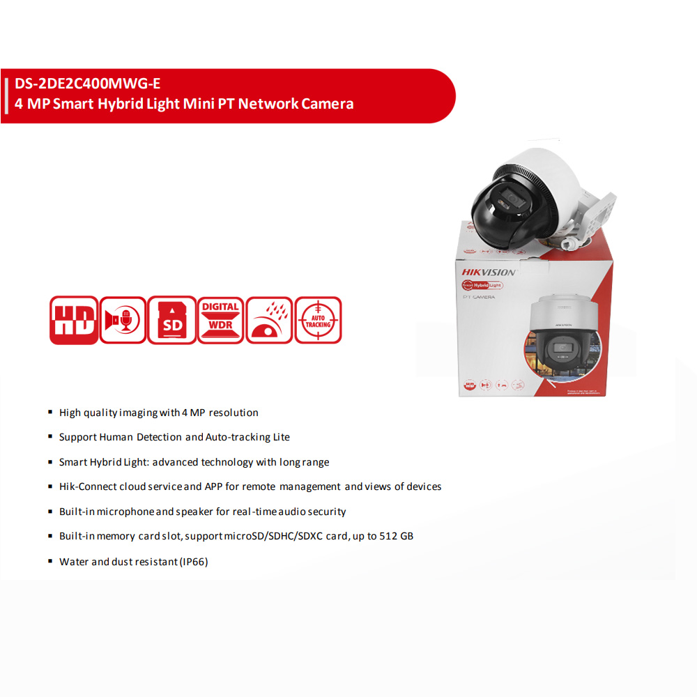 Hikvision PT Camera 4MP DS-2DE - огляд і ціна Outdoor Lighting Track