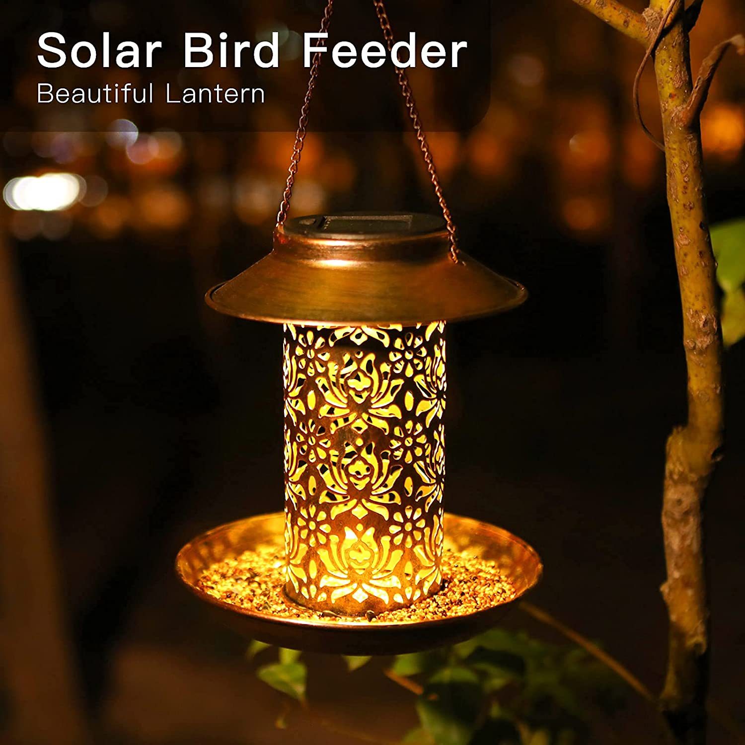 Hanging Bird House Metal Outdo - огляд і ціна Outdoor Lighting Ideas For House