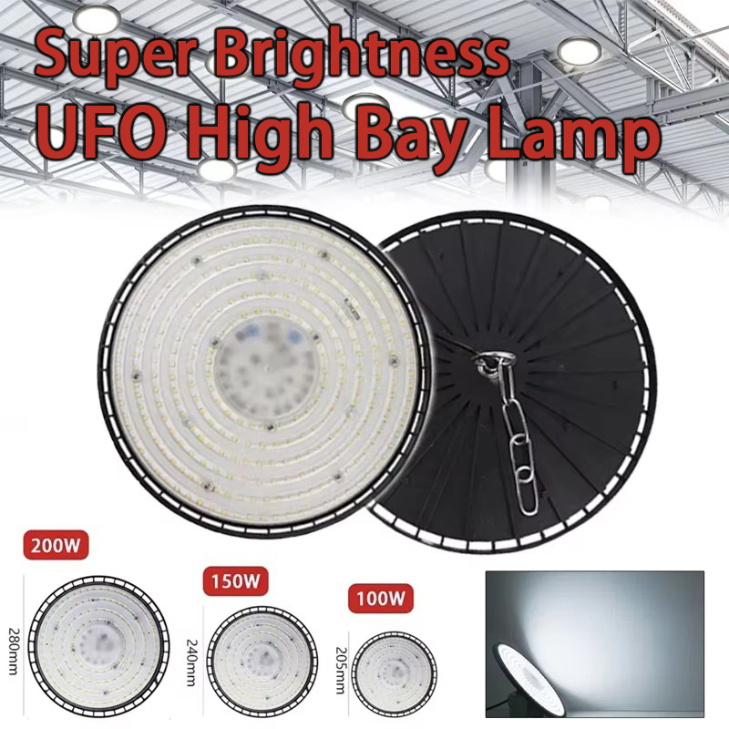 100-200W LED Industrial UFO Hi - огляд і ціна Outdoor Lighting Warehouse