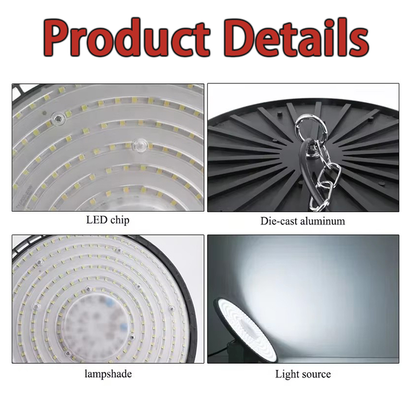 100-200W LED Industrial UFO Hi - огляд і ціна Outdoor Lighting Warehouse