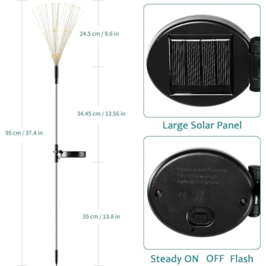 Solar Firework Lights, Lightin - огляд і ціна Lighting Wedding Outdoor