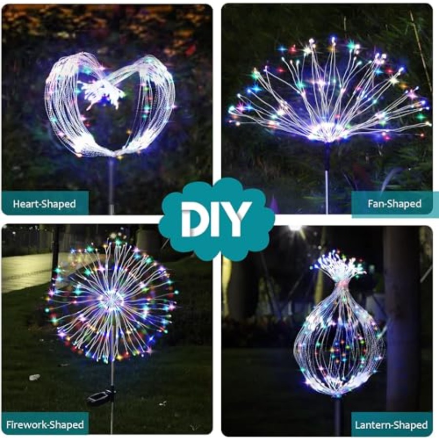 Solar Firework Lights, Lightin - огляд і ціна Lighting Wedding Outdoor