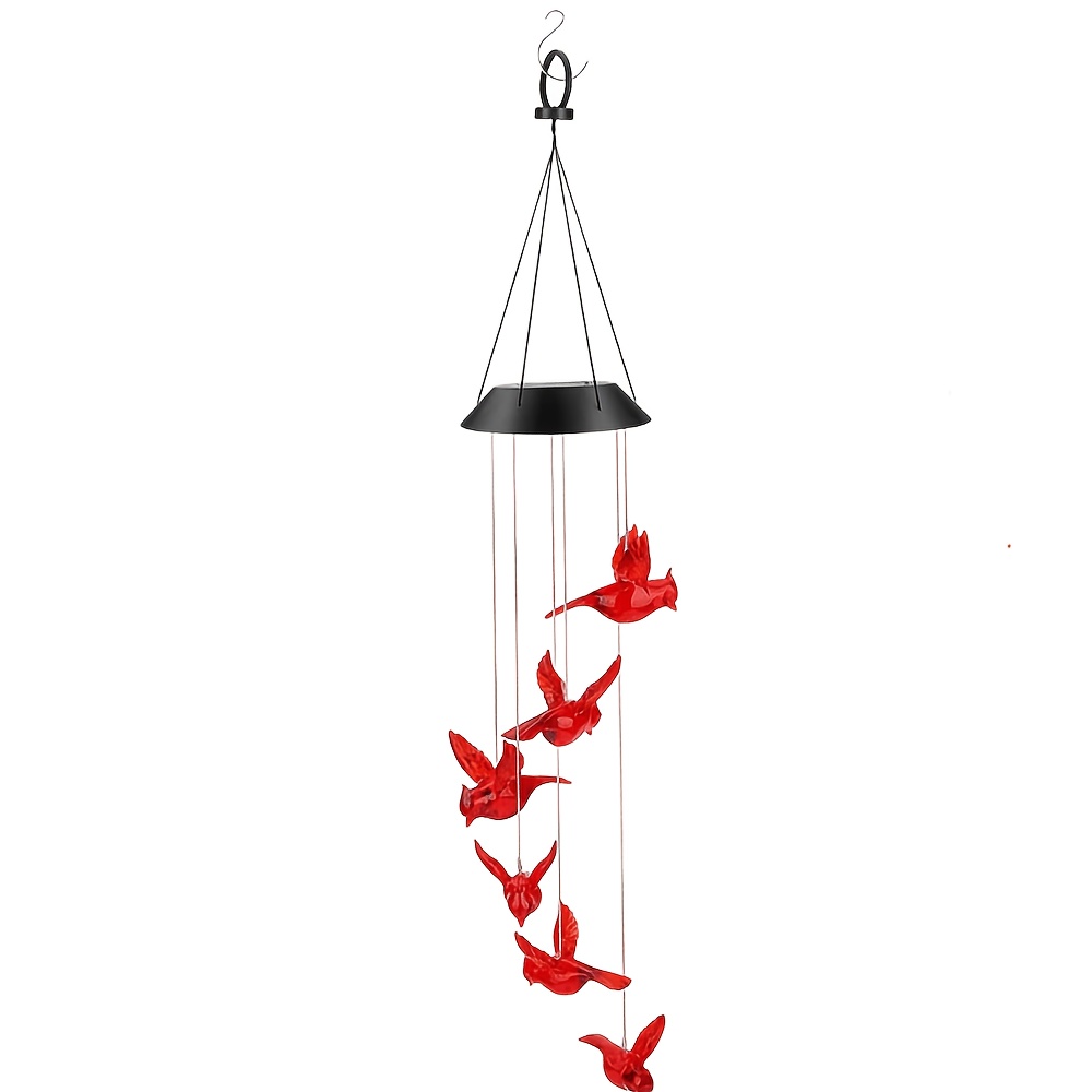 Solar-Powered Flaming Bird Win - огляд і ціна Outdoor Lighting Design